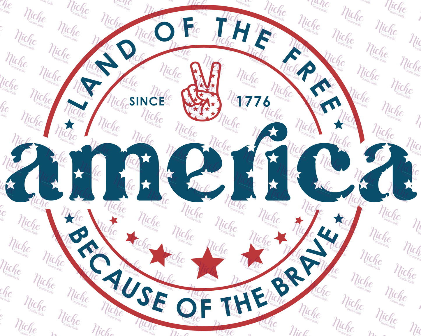 - FOU275 Land of the Free Decal