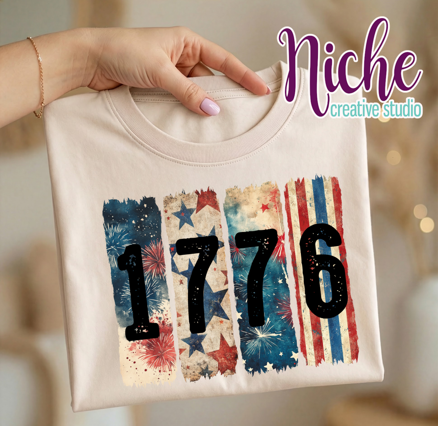 -FOU8234 1776 Decal