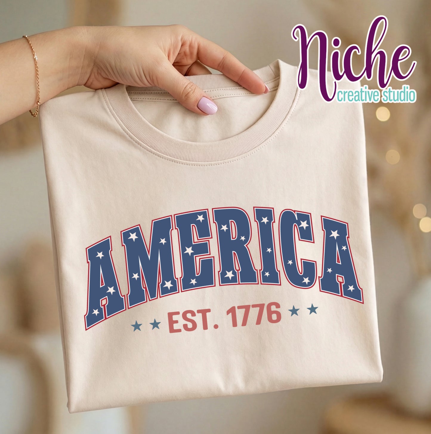 -FOU8236 America Decal