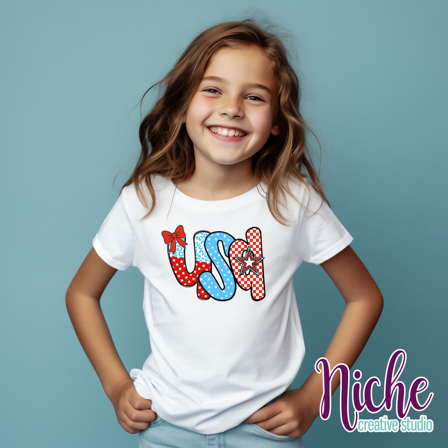 -FOU8248 USA Decal