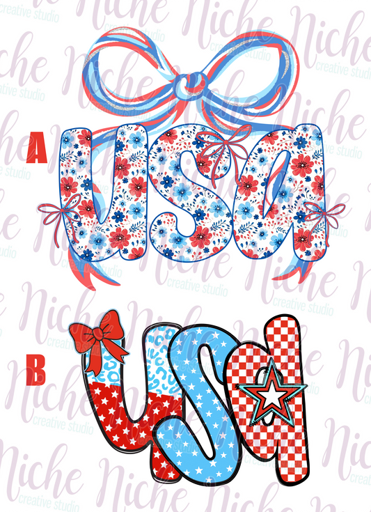 -FOU8248 USA Decal