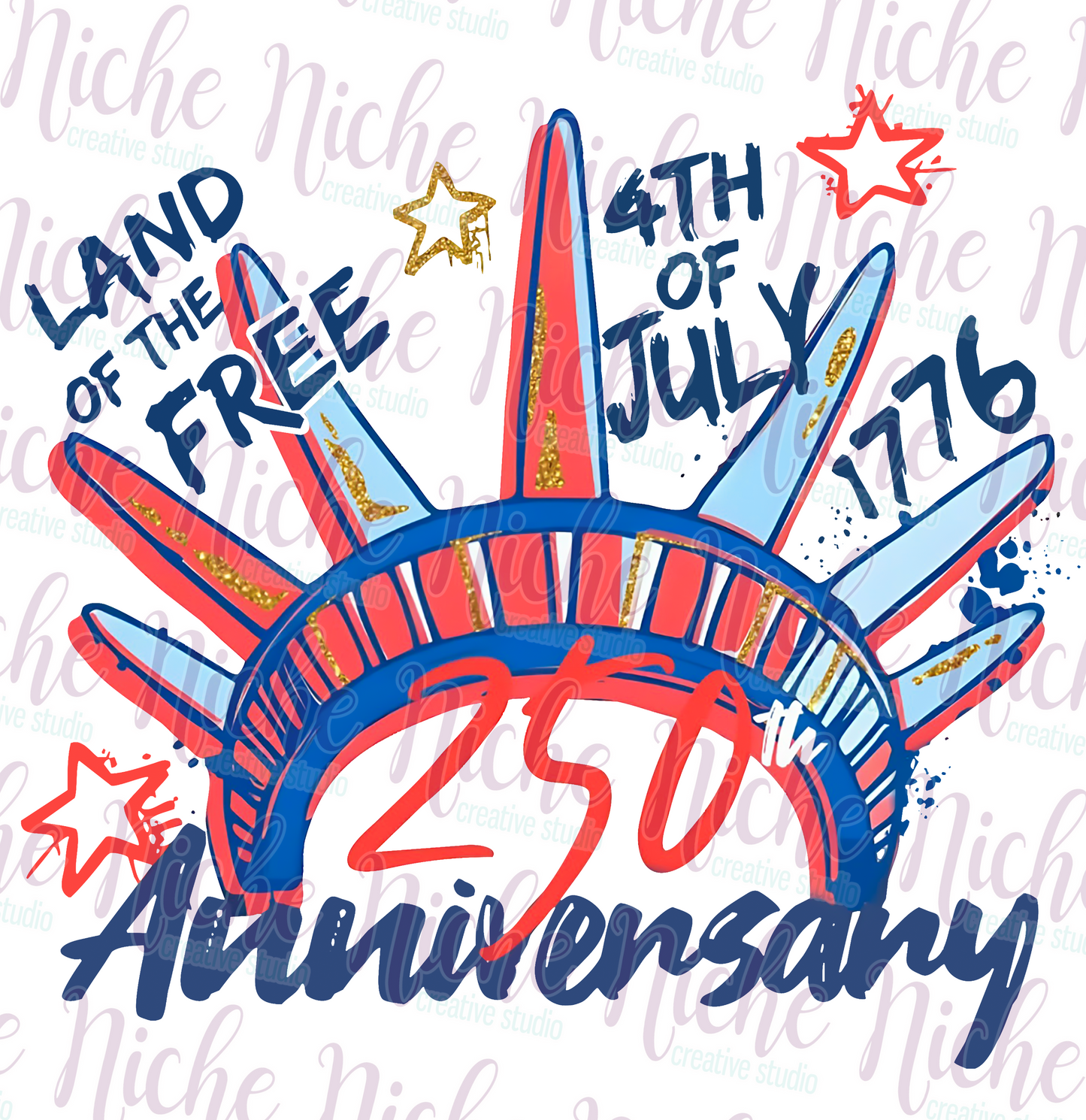 -FOU8256 250th Anniversary Decal