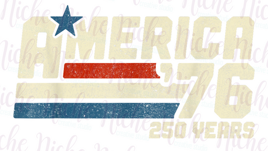 -FOU8258 America Retro 250 Decal