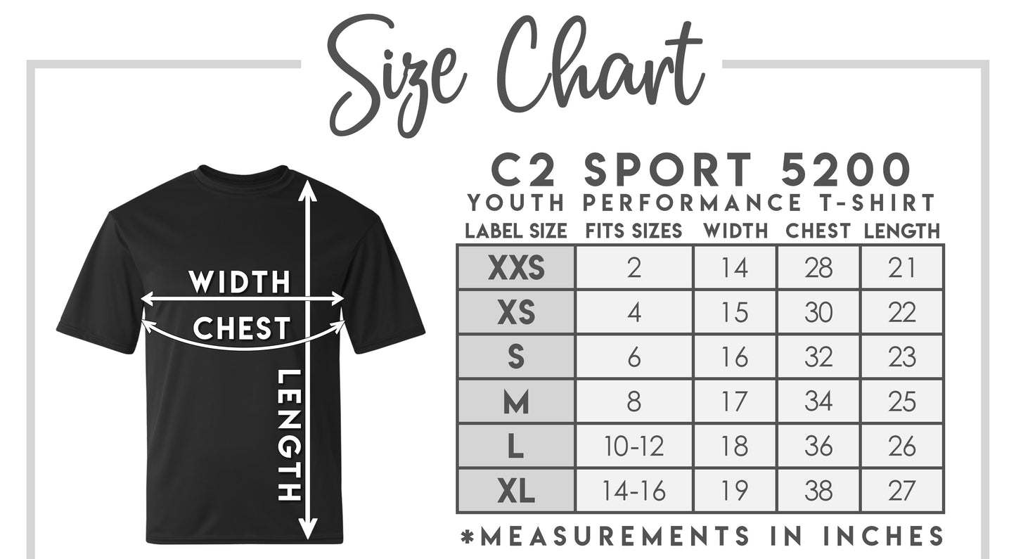 Team Store Sample - C2 Sport Dri Fit - Youth