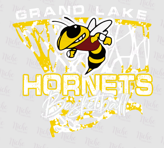 -GRA1006 Hornets Basketball Decal