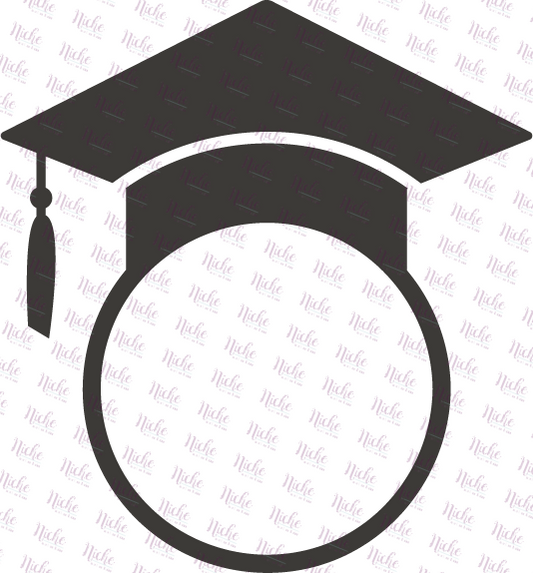 - GRA127 Graduation Monogram Decal