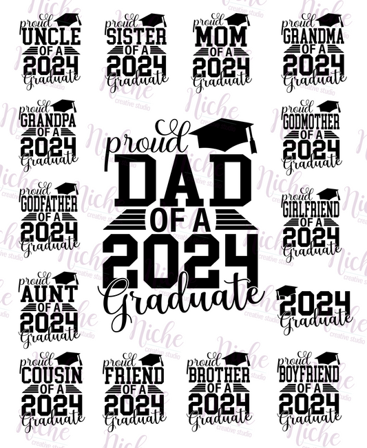 -GRA20242 2024 Graduate Decal