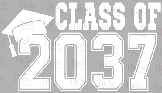 -GRA5130 Class of 2037 Decal