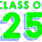 - GRA736 Barbe Class of 25 Pocket and Back Decal