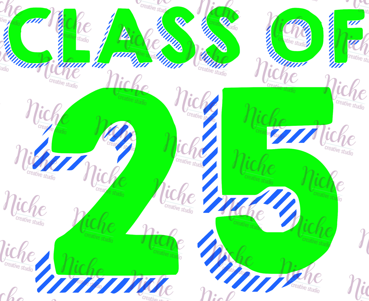 - GRA736 Barbe Class of 25 Pocket and Back Decal