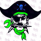 - GRA736 Barbe Class of 25 Pocket and Back Decal