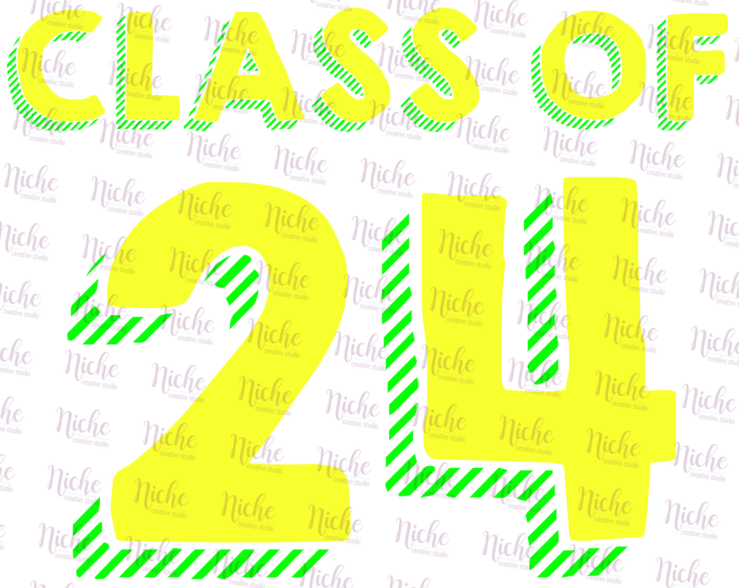 - GRA737 Barbe Class of 24 Pocket and Back Decal