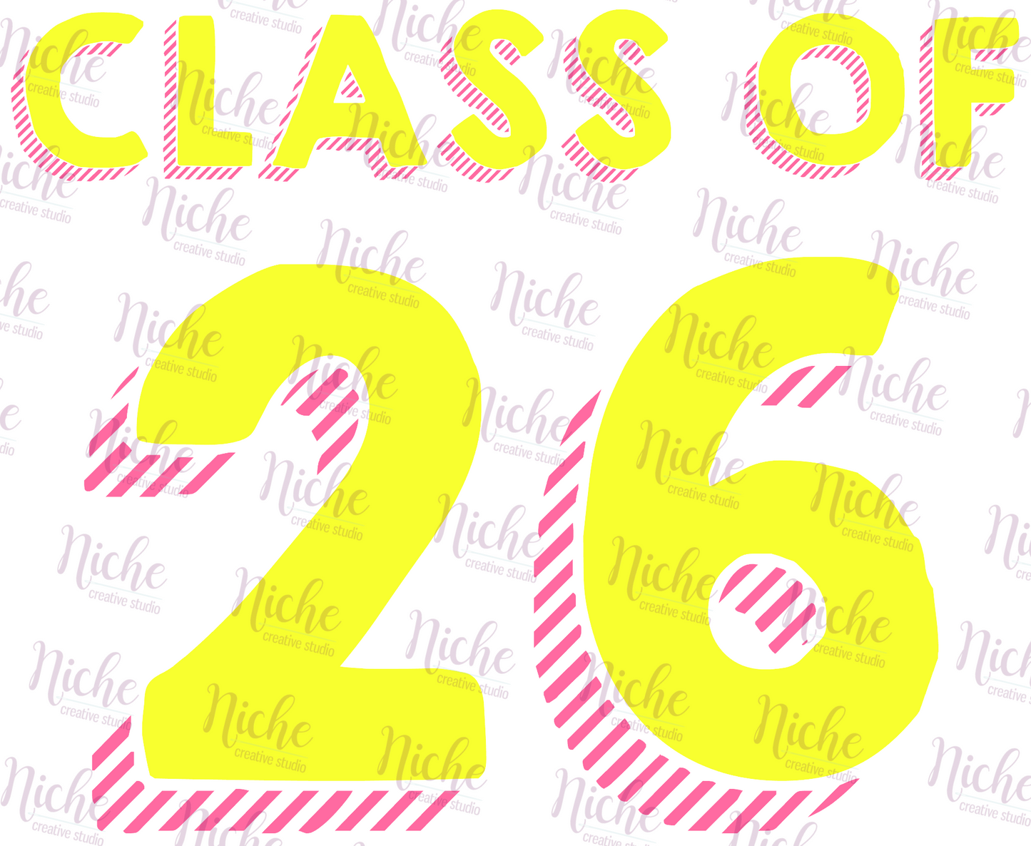 - GRA739 Barbe Class of 26 Pocket and Back Decal