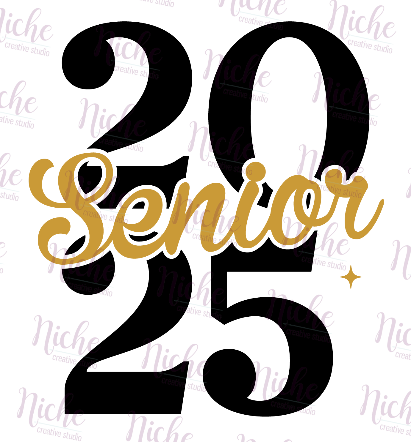 -GRA8124 Senior 2025 Decal