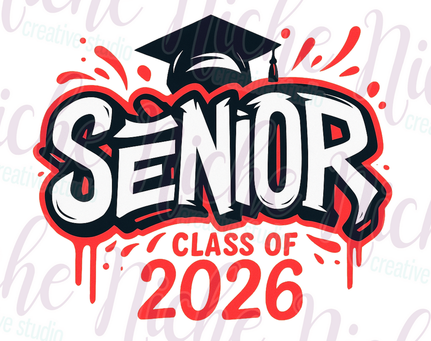 -GRA8163 Senior 2026 Decal