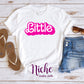 -GRE745 Little Doll Font Decal