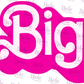 -GRE746 Big Doll Font Decal