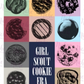 -GSC1567 Girl Scout Cookie Era Cards Decal