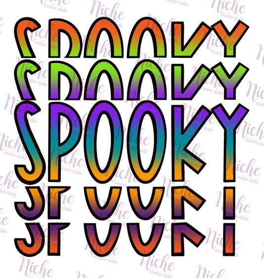 -HAL1068 Spooky Decal