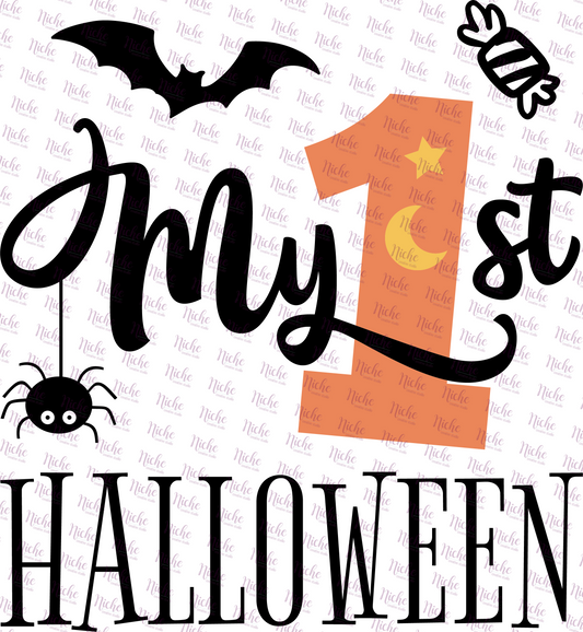 -HAL205 My 1st Halloween Decal