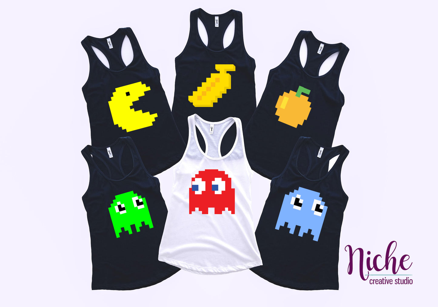 -HAL5255 Retro Pacman Decal