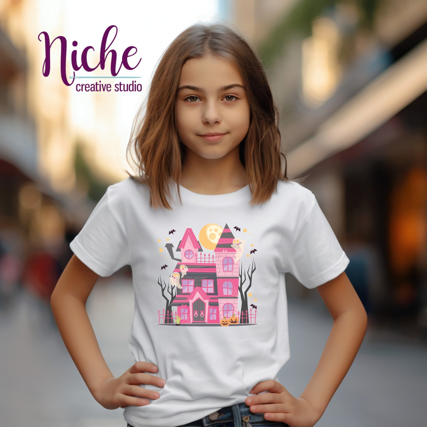 -HAL5269 Spooky House Decal