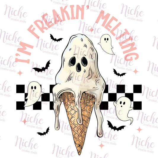 -HAL5299 I'm Freaking Melting Decal