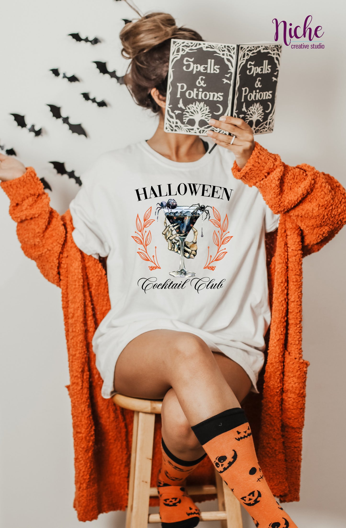 -HAL5305 Halloween Social Club Decal