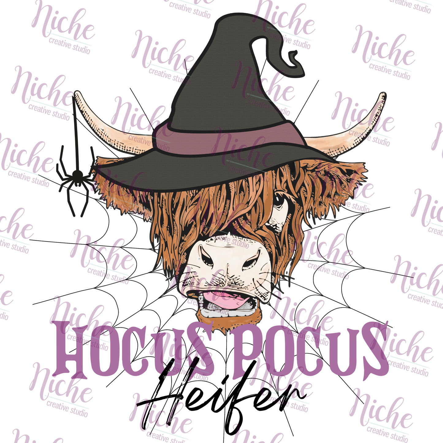 -HAL5306 Hocus Pocus Heifer Decal