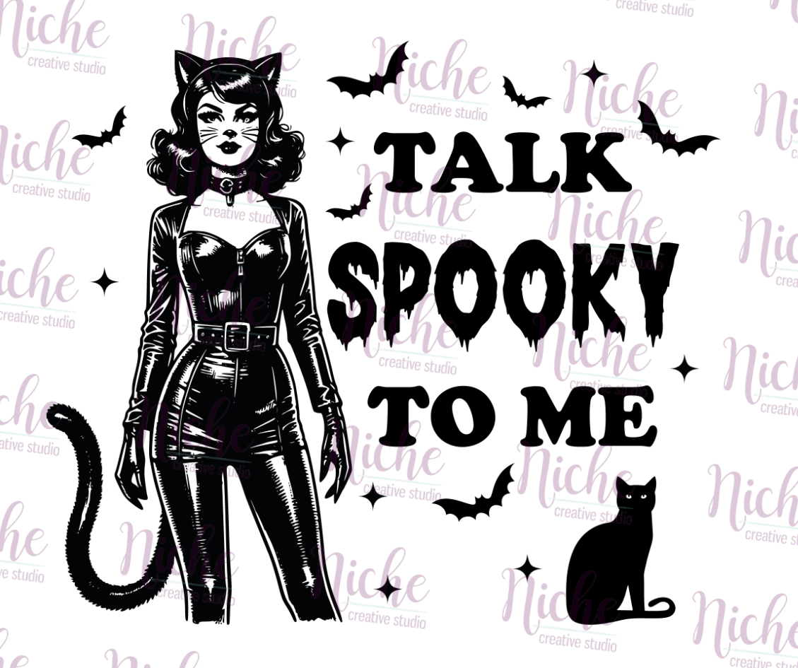 -HAL5307 Talk Spooky to Me Decal