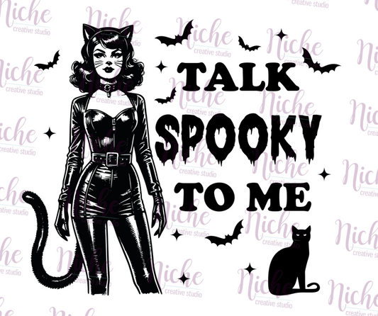-HAL5307 Talk Spooky to Me Decal