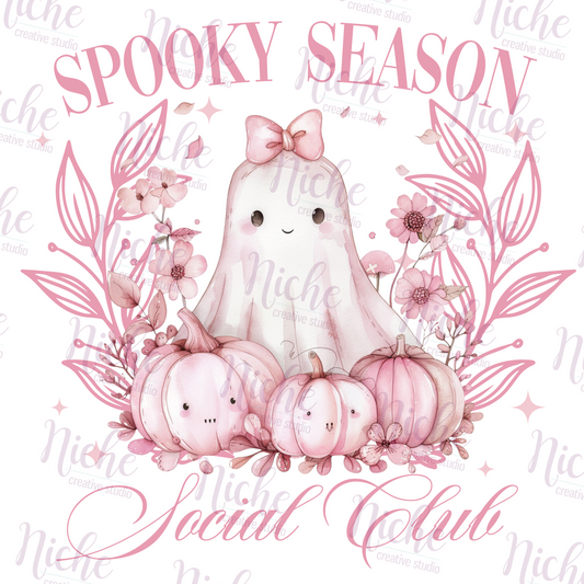 -HAL5315 Spooky Season Social Club Decal