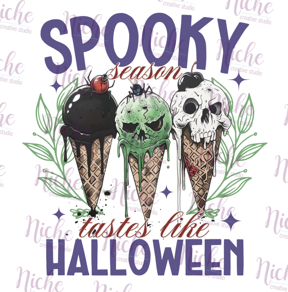 -HAL5316 Spooky Ice Cream Decal