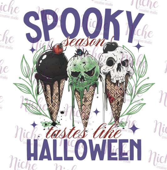 -HAL5316 Spooky Ice Cream Decal