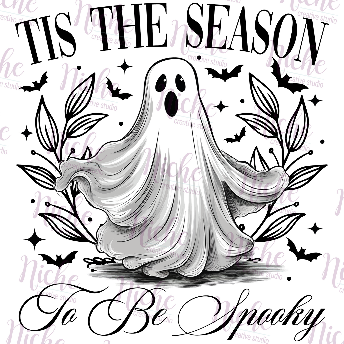 -HAL5317 Tis the Season Social Club Decal