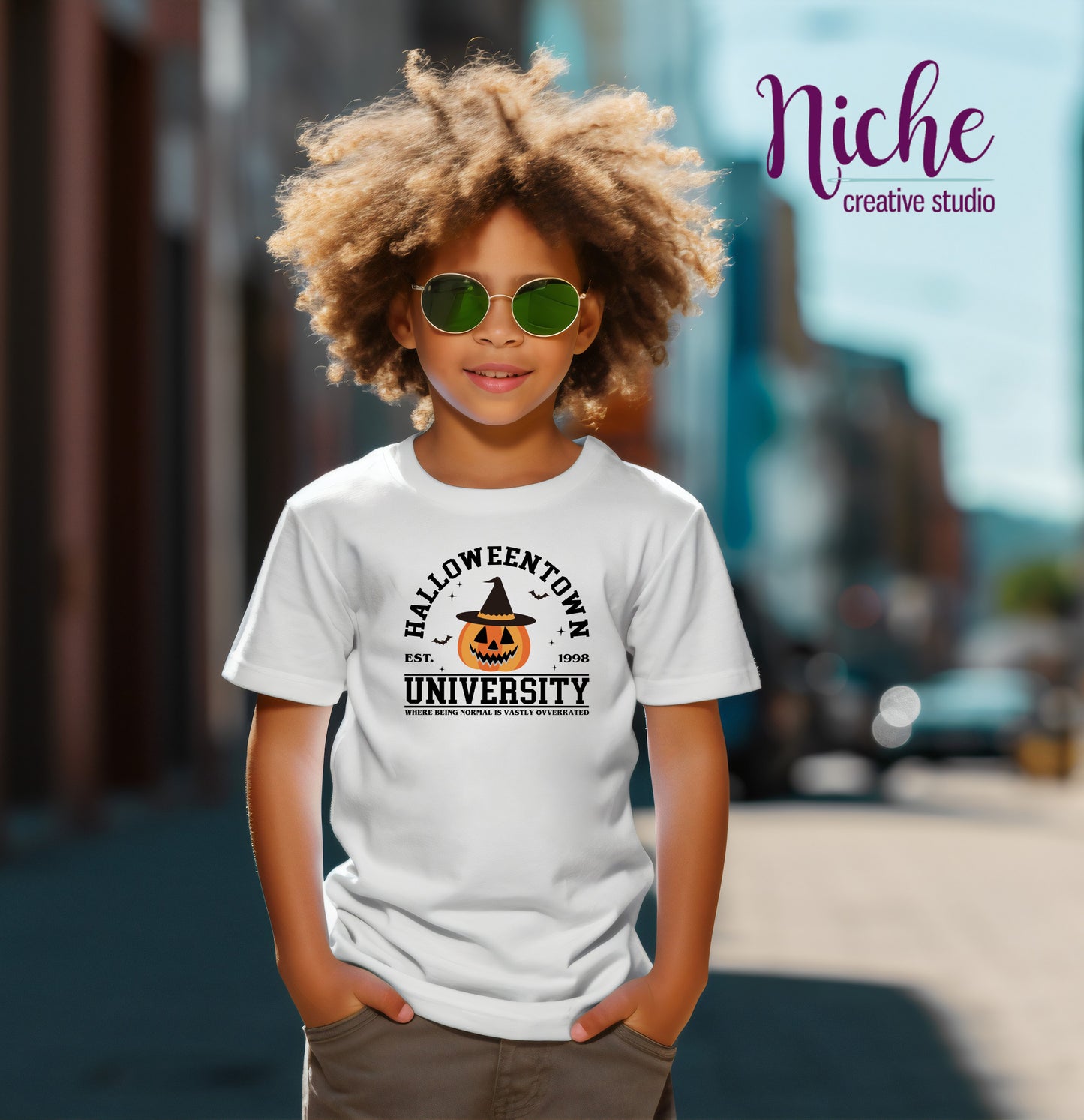 -HAL5338 Halloweentown University Decal