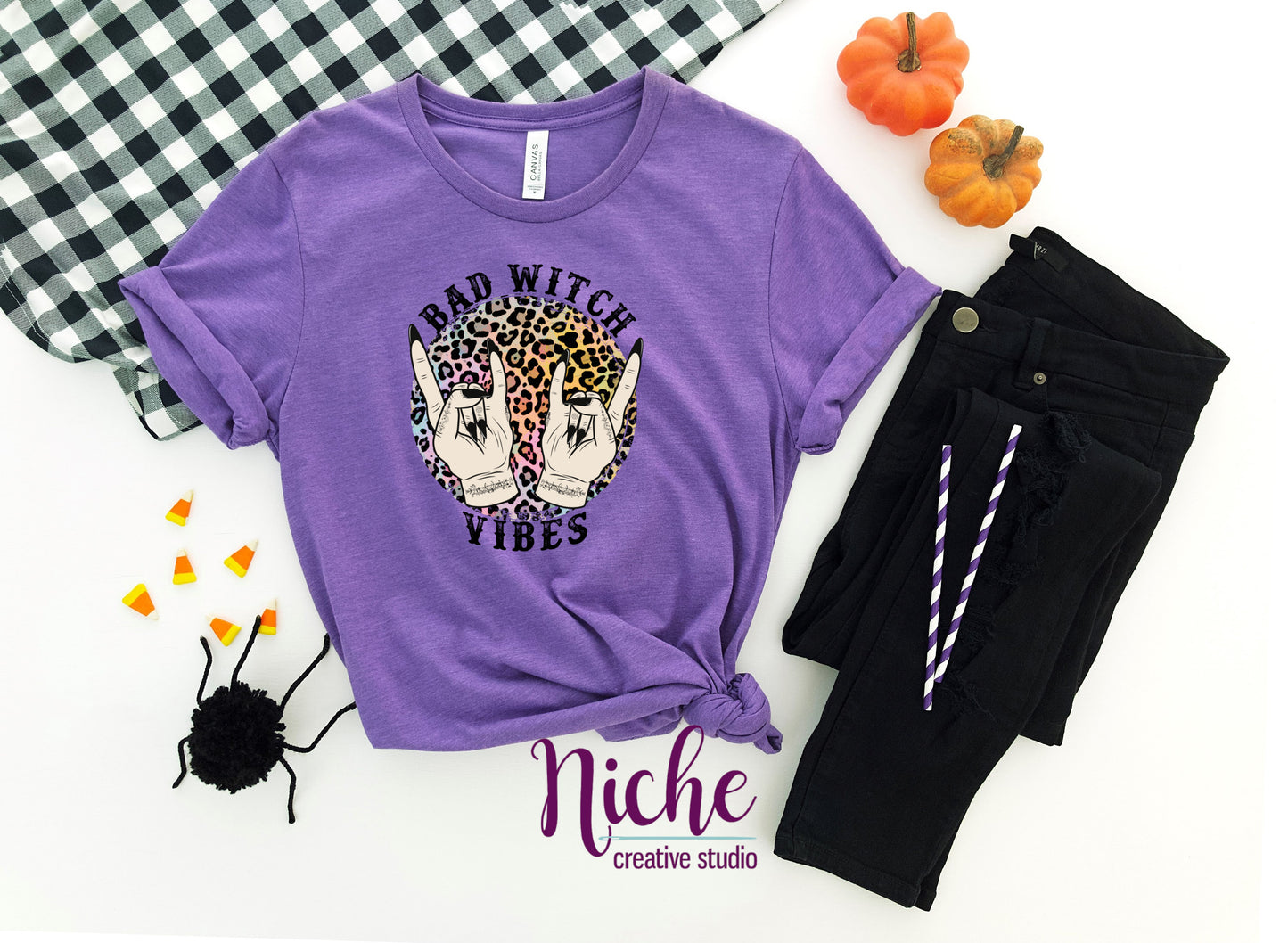 -HAL8361 Bad Witch Vibes Decal