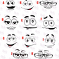 -HAL5371 MnM Faces Outline Decal