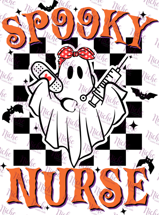 - HAL8466 Spooky Nurse Decal