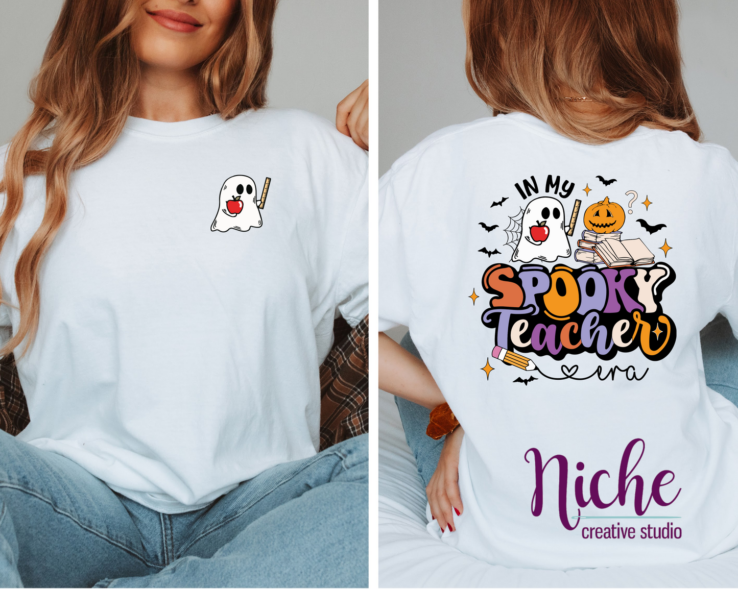 - HAL543 In My Spooky Teacher Era Decal