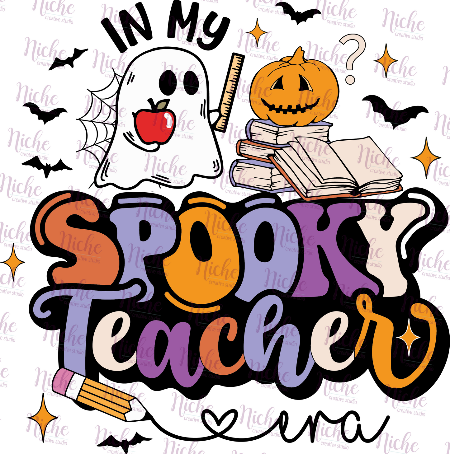 - HAL543 In My Spooky Teacher Era Decal
