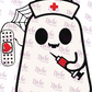 - HAL541 In My Spooky Nurse Era Decal