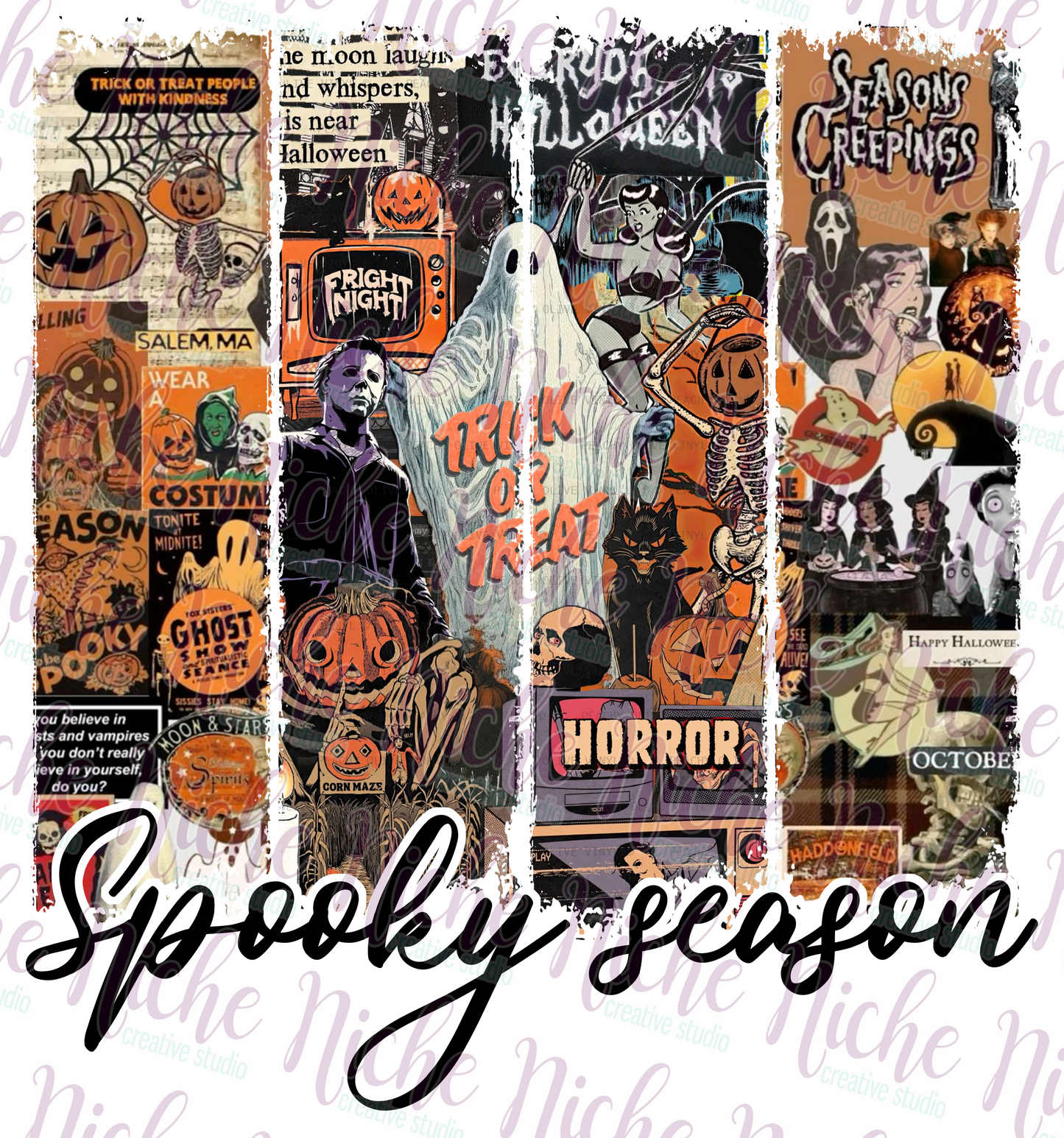 -HAL8305 Spooky Season Decal