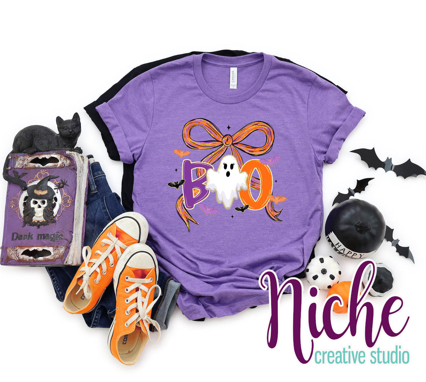 -HAL8308 Coquette Boo Decal