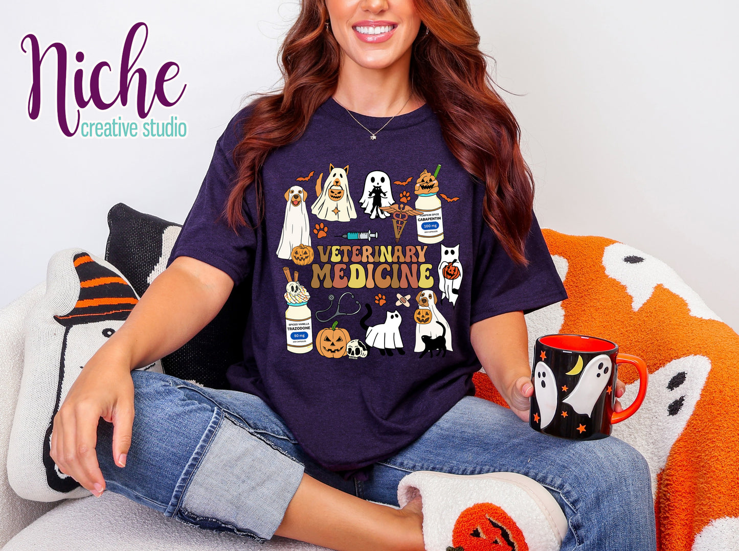 -HAL8308 Vet Crew Halloween Decal