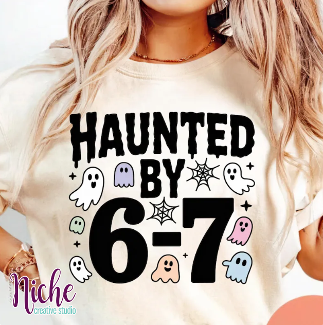 -HAL8435 Haunted By 67 Decal