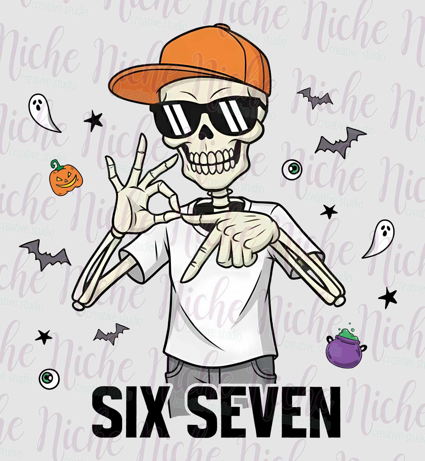 -HAL8436 67 Skelton Decal