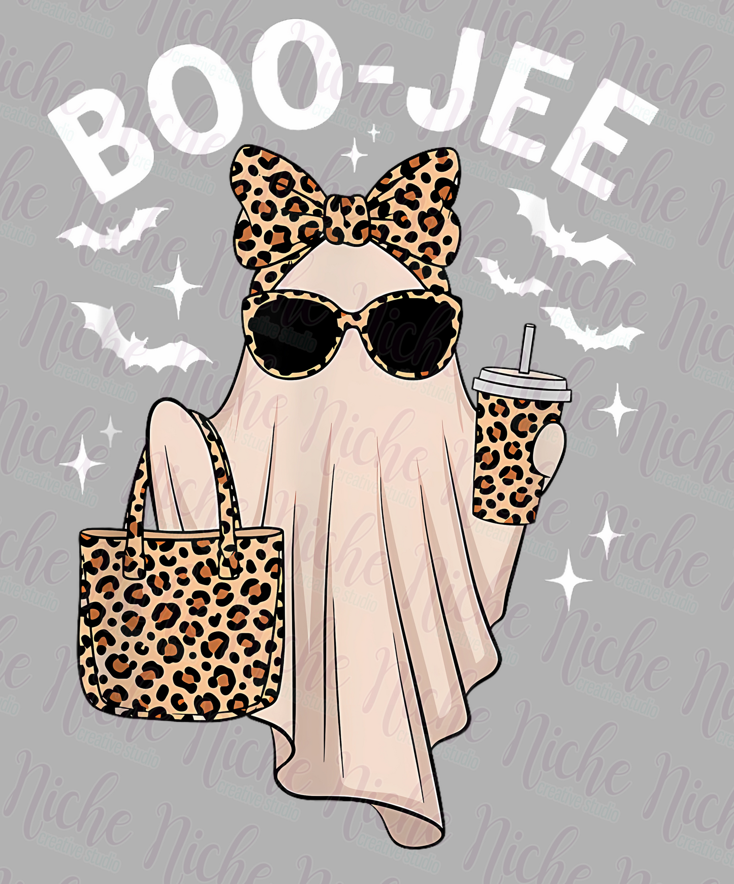-HAL8437 Ghost Coffee Boo-Jee Decal