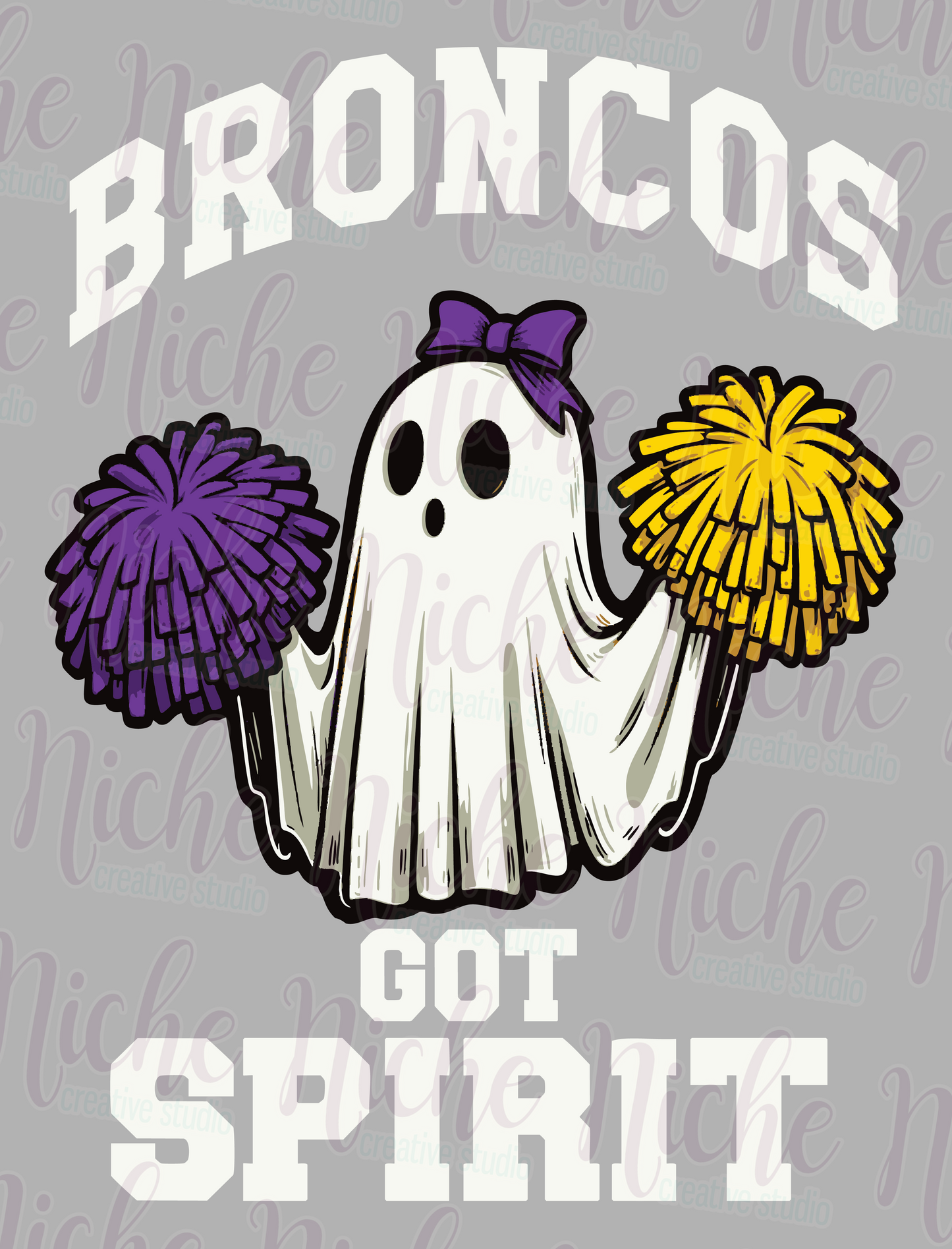 -HAL8500 School Spirit Ghost Decal