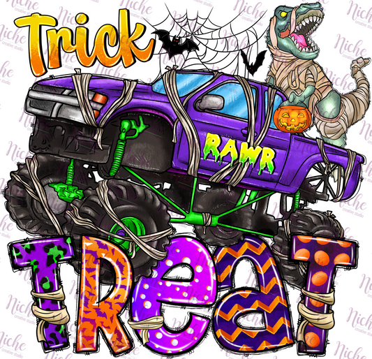 -HAL918 Trick Raw Treat Decal